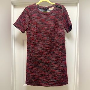 Loft Tweed Shift Dress, Size: S